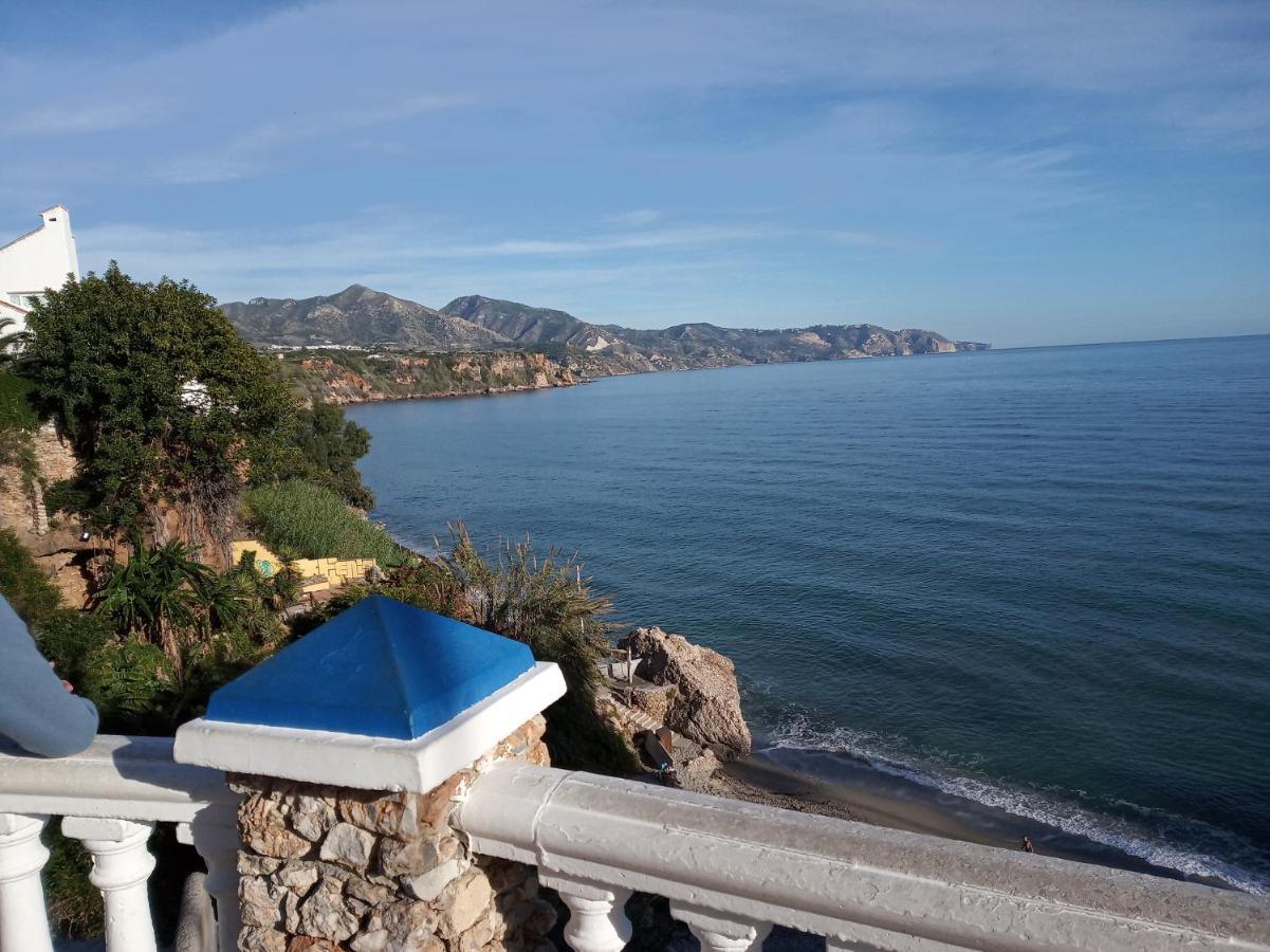 Appartement Nerja 1ª Linea De Playa De Burriana , Terraza Grande Al Mar Extérieur photo